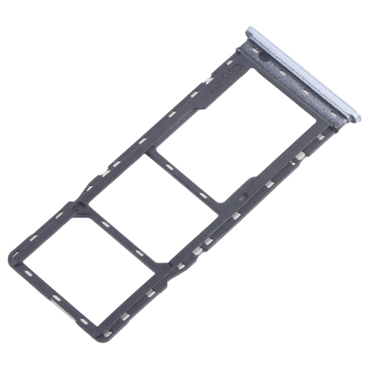 For Infinix Smart 8 India 5pcs SIM Card Tray + SIM Card Tray + Micro SD Card Tray (Silver) - Card Tray by buy2fix | Online Shopping UK | buy2fix