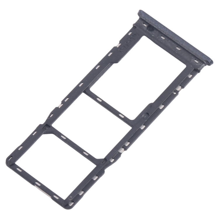 For Infinix Smart 8 HD 5pcs SIM Card Tray + SIM Card Tray + Micro SD Card Tray (Black) - Card Tray by buy2fix | Online Shopping UK | buy2fix