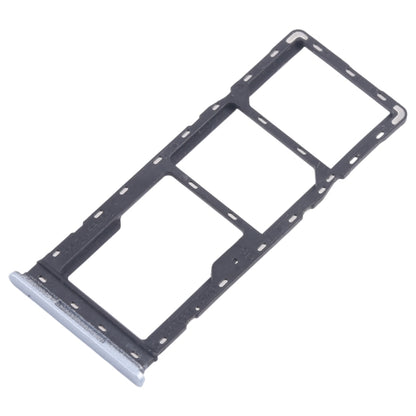 For Infinix Smart 8 Pro X6525 5pcs SIM Card Tray + SIM Card Tray + Micro SD Card Tray (Silver) - Card Tray by buy2fix | Online Shopping UK | buy2fix