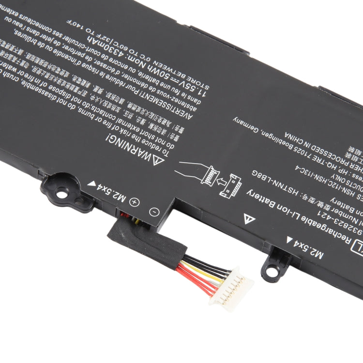 11.55V 50Wh 4330mAh Li-ion Battery For HP EliteBook 730 735 740 745 755 830 840 846 G5 G6 ZBook 14u G5 G6 933321-855 HSTNN-IB8G  SSO3XL - Others by buy2fix | Online Shopping UK | buy2fix