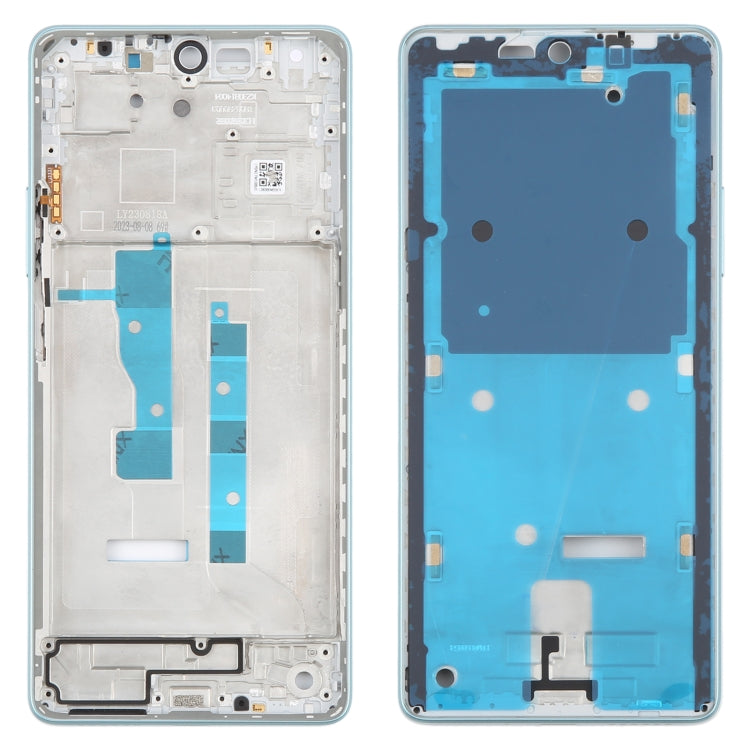 For Xiaomi Poco X6 Neo Original Middle Frame Bezel Plate (Blue) by buy2fix