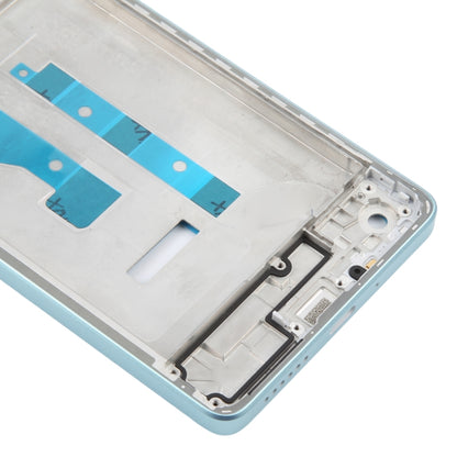 For Xiaomi Poco X6 Neo Original Middle Frame Bezel Plate (Blue) by buy2fix
