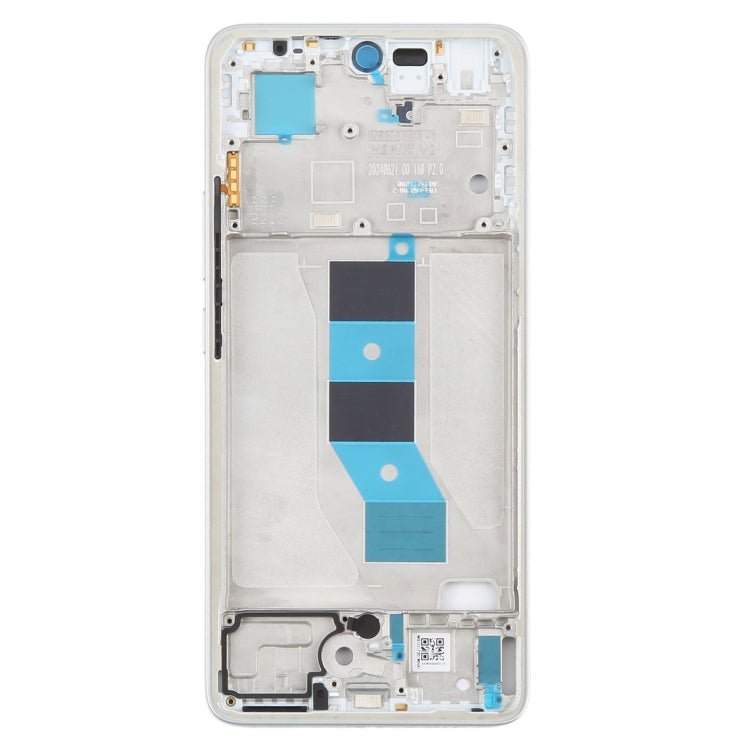 For Xiaomi Redmi Note 14 5G Original Middle Frame Bezel Plate (Silver) by buy2fix