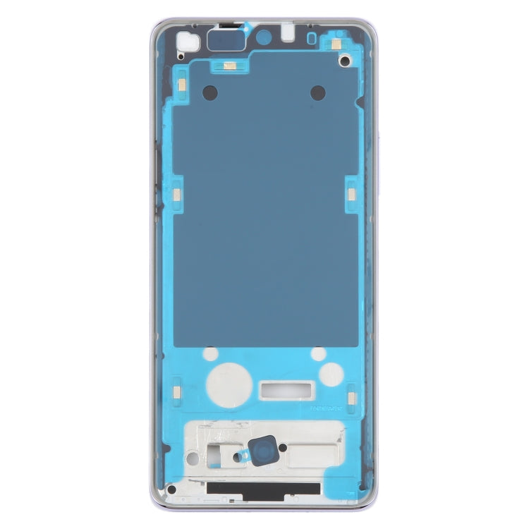 For Xiaomi Redmi Note 14 Pro 5G Original Middle Frame Bezel Plate (Purple) by buy2fix