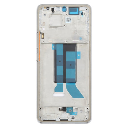For Xiaomi Redmi Note 14 Pro 5G Original Middle Frame Bezel Plate (Silver) by buy2fix