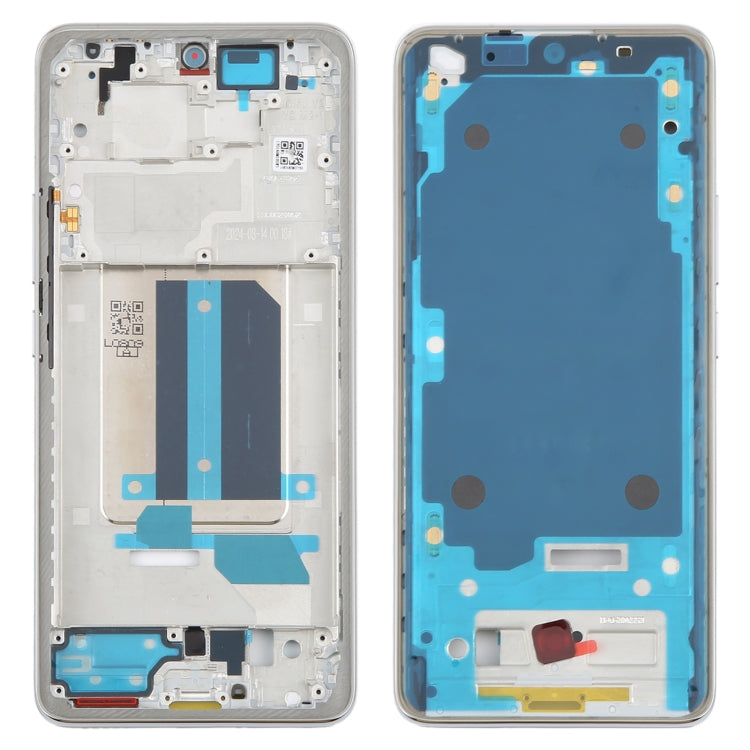 For Xiaomi Redmi Note 14 Pro+ 5G Original Middle Frame Bezel Plate (Silver) by buy2fix
