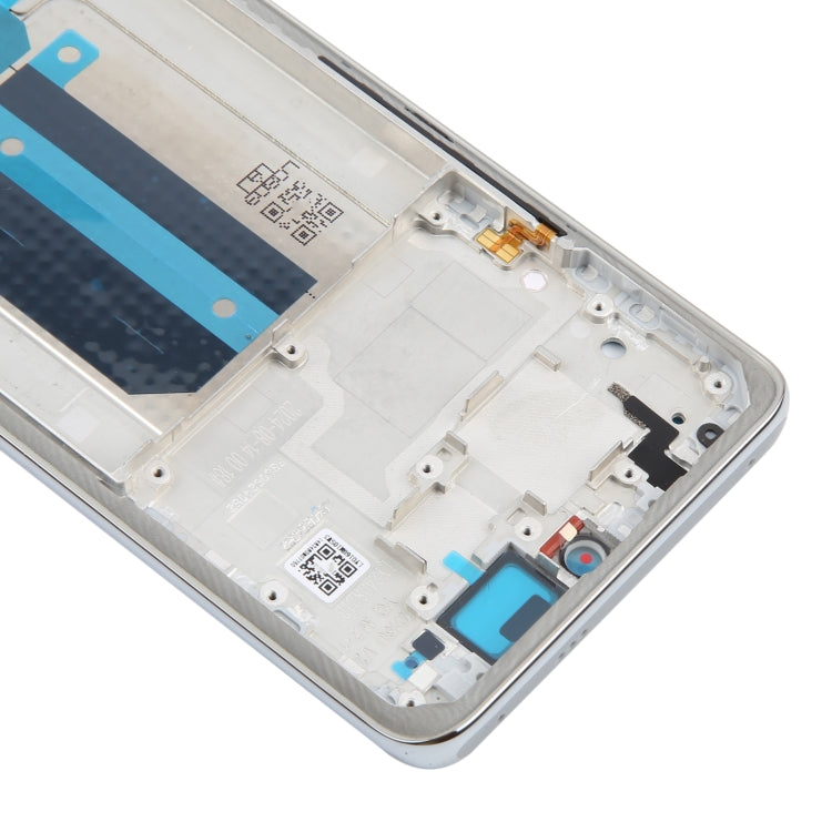 For Xiaomi Redmi Note 14 Pro+ 5G Original Middle Frame Bezel Plate (Silver) by buy2fix
