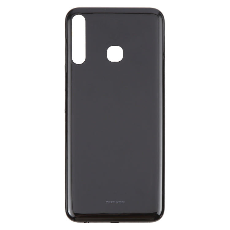 For Infinix Hot 8 Lite X650 Original Battery Back Cover(Black) - Back Cover by buy2fix | Online Shopping UK | buy2fix