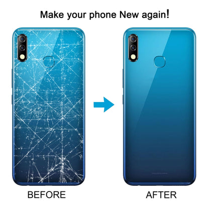 For Infinix Hot 8 Lite X650 Original Battery Back Cover(Blue) - Back Cover by buy2fix | Online Shopping UK | buy2fix