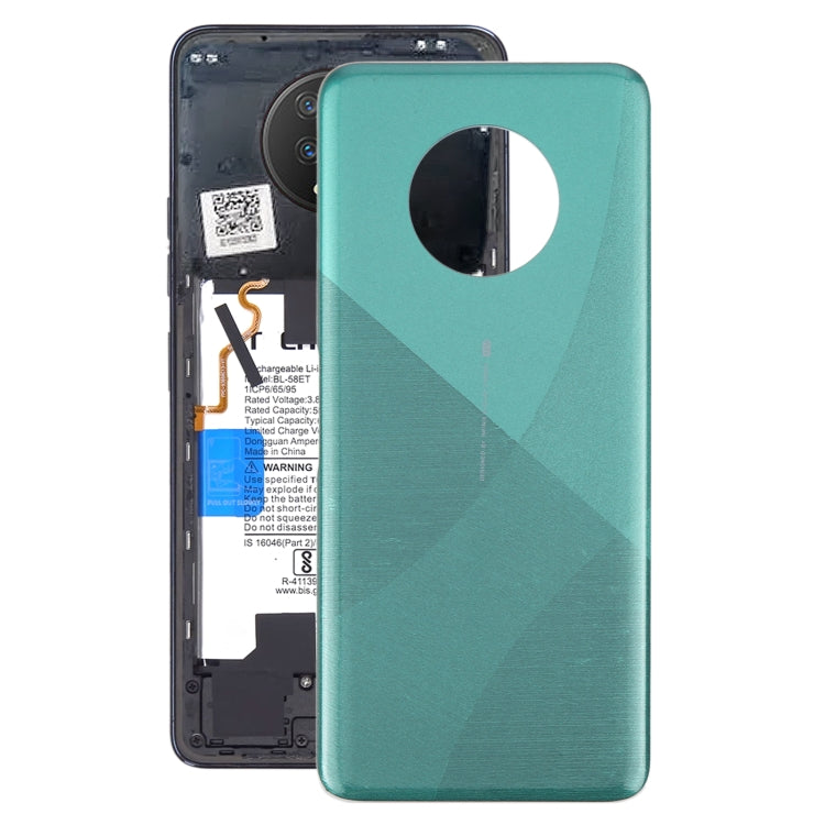 For Infinix Note 7 X690 Original Battery Back Cover(Green) - Back Cover by buy2fix | Online Shopping UK | buy2fix
