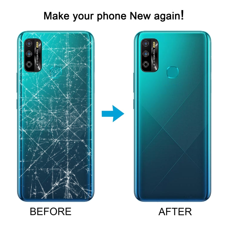 For Infinix Hot 9 Play X680 Original Battery Back Cover(Blue) - Back Cover by buy2fix | Online Shopping UK | buy2fix