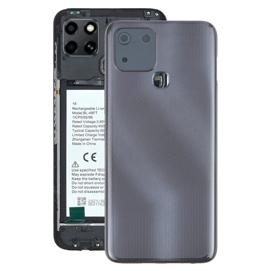 For Infinix Smart 6 X6511 Original Battery Back Cover(Black) - Back Cover by buy2fix | Online Shopping UK | buy2fix