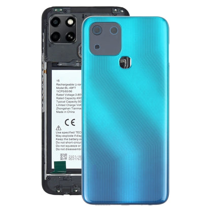 For Infinix Smart 6 X6511 Original Battery Back Cover(Green) - Back Cover by buy2fix | Online Shopping UK | buy2fix