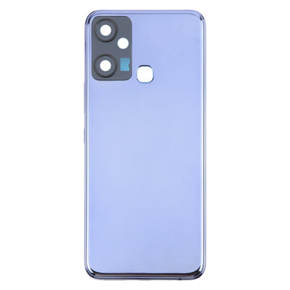 For Infinix Smart 6 Plus India X6823 Original Battery Back Cover(Grey) - Back Cover by buy2fix | Online Shopping UK | buy2fix