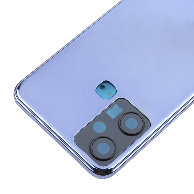 For Infinix Smart 6 Plus India X6823 Original Battery Back Cover(Grey) - Back Cover by buy2fix | Online Shopping UK | buy2fix
