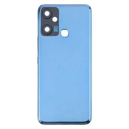 For Infinix Smart 6 Plus India X6823 Original Battery Back Cover(Blue) - Back Cover by buy2fix | Online Shopping UK | buy2fix