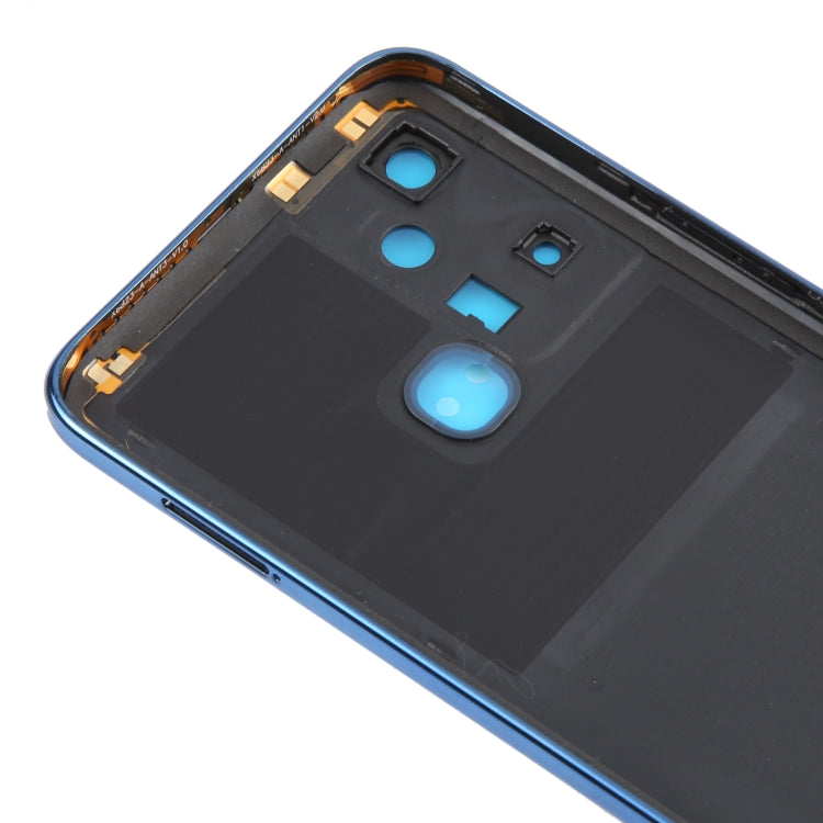 For Infinix Smart 6 Plus India X6823 Original Battery Back Cover(Blue) - Back Cover by buy2fix | Online Shopping UK | buy2fix