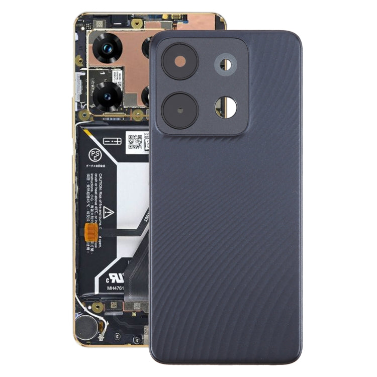 For Infinix Smart 7 X6515 Original Battery Back Cover(Black) - Back Cover by buy2fix | Online Shopping UK | buy2fix
