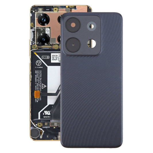 For Infinix Smart 7 X6515 Original Battery Back Cover(Black) - Back Cover by buy2fix | Online Shopping UK | buy2fix