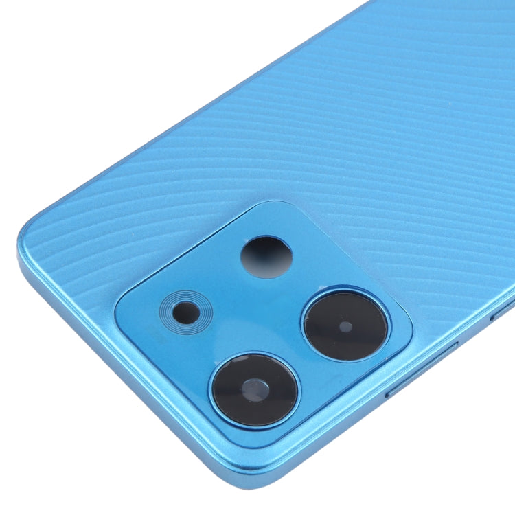 For Infinix Smart 7 X6515 Original Battery Back Cover(Blue) - Back Cover by buy2fix | Online Shopping UK | buy2fix