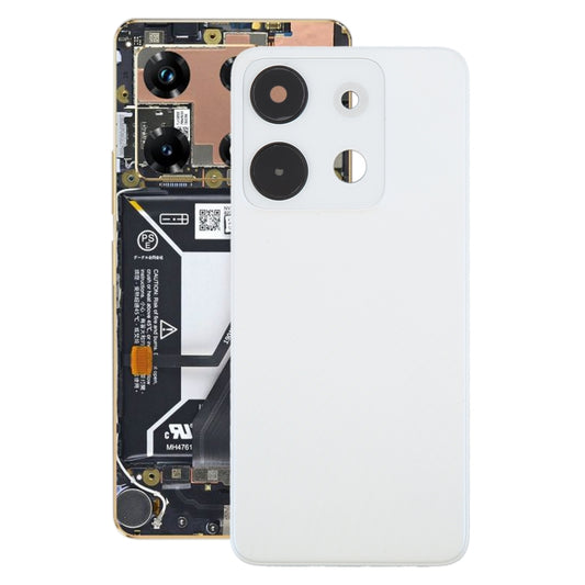 For Infinix Smart 7 X6515 Original Battery Back Cover(White) - Back Cover by buy2fix | Online Shopping UK | buy2fix