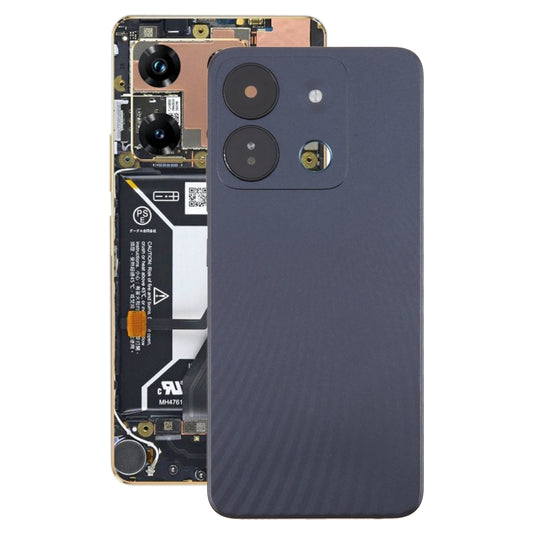 For Infinix Smart 7 HD X6516 Original Battery Back Cover(Black) - Back Cover by buy2fix | Online Shopping UK | buy2fix