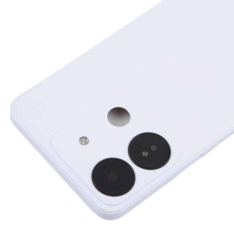 For Infinix Smart 7 HD X6516 Original Battery Back Cover(White) - Back Cover by buy2fix | Online Shopping UK | buy2fix