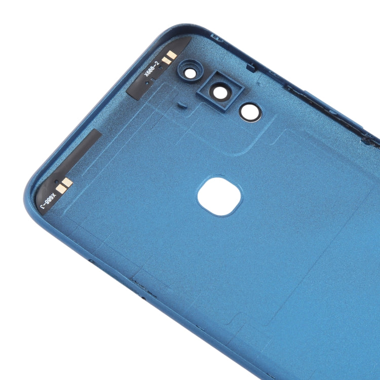 For Infinix Hot 10 Play Original Battery Back Cover(Blue) - Back Cover by buy2fix | Online Shopping UK | buy2fix