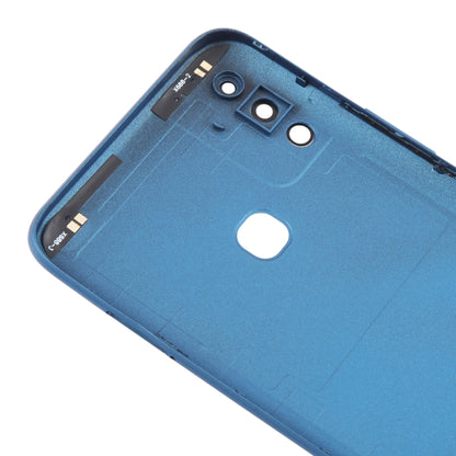 For Infinix Hot 10 Play Original Battery Back Cover(Blue) - Back Cover by buy2fix | Online Shopping UK | buy2fix