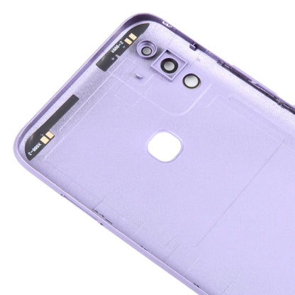 For Infinix Hot 10 Play Original Battery Back Cover(Purple) - Back Cover by buy2fix | Online Shopping UK | buy2fix