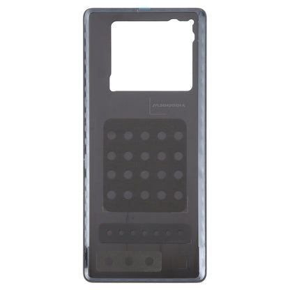 For Infinix Note 40 Pro 5G X6851 Original Battery Back Cover(Black) - Back Cover by buy2fix | Online Shopping UK | buy2fix
