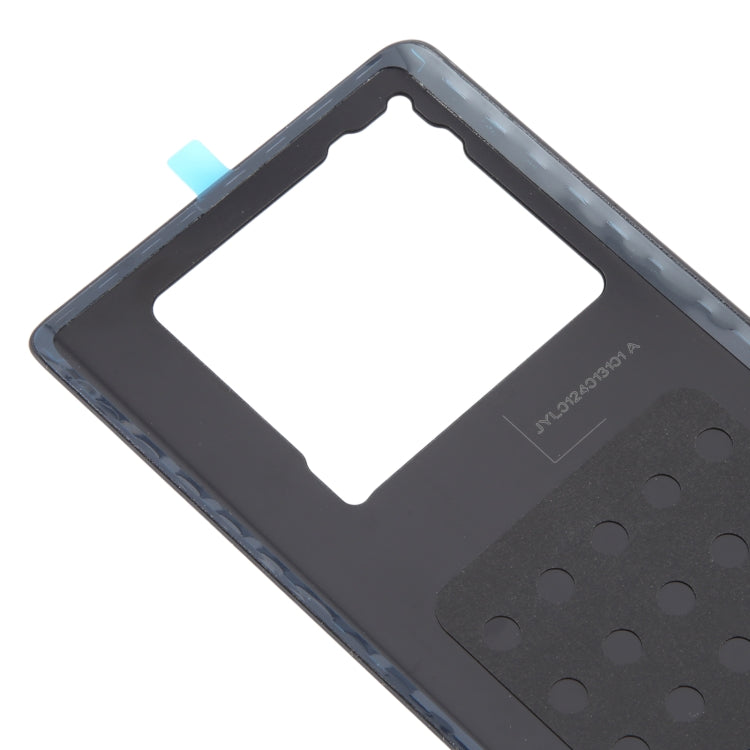 For Infinix Note 40 Pro 5G X6851 Original Battery Back Cover(Black) - Back Cover by buy2fix | Online Shopping UK | buy2fix