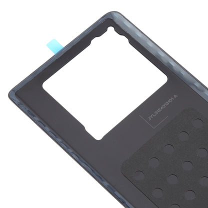 For Infinix Note 40 Pro 5G X6851 Original Battery Back Cover(Black) - Back Cover by buy2fix | Online Shopping UK | buy2fix