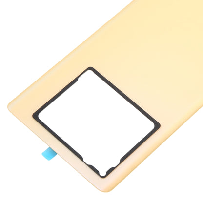 For Infinix Note 40 Pro 5G X6851 Original Battery Back Cover(Gold) - Back Cover by buy2fix | Online Shopping UK | buy2fix