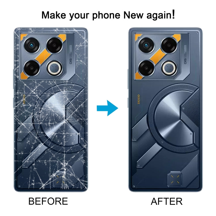 For Infinix GT 20 Pro X6871 Original Battery Back Cover(Grey) - Back Cover by buy2fix | Online Shopping UK | buy2fix