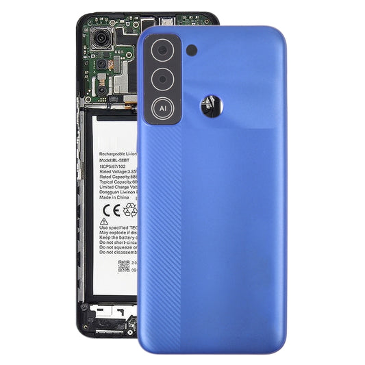 For Tecno Pop 5 LTE Original Battery Back Cover(Blue) - Back Cover by buy2fix | Online Shopping UK | buy2fix