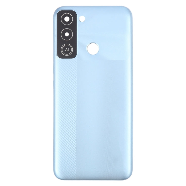For Tecno Pop 5 LTE Original Battery Back Cover(Silver) - Back Cover by buy2fix | Online Shopping UK | buy2fix