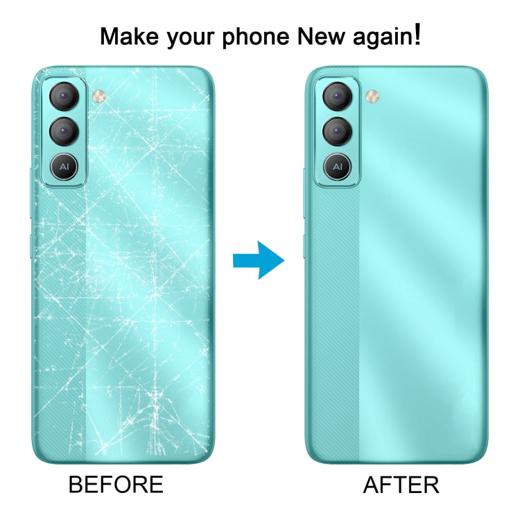 For Tecno Pop 5 LTE Original Battery Back Cover(Blue) - Back Cover by buy2fix | Online Shopping UK | buy2fix