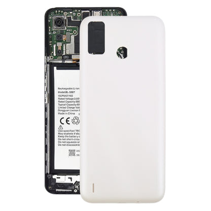 For Tecno Spark 6 Go Original Battery Back Cover(White) by buy2fix