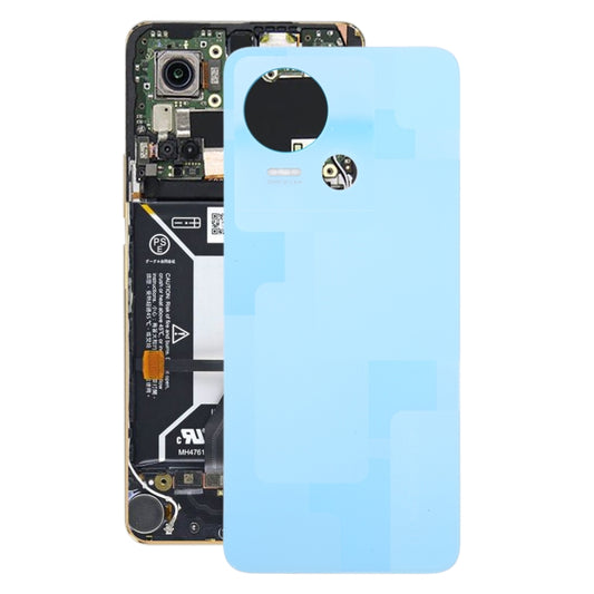 For Tecno Spark 10 5G Original Battery Back Cover(Blue) - Back Cover by buy2fix | Online Shopping UK | buy2fix