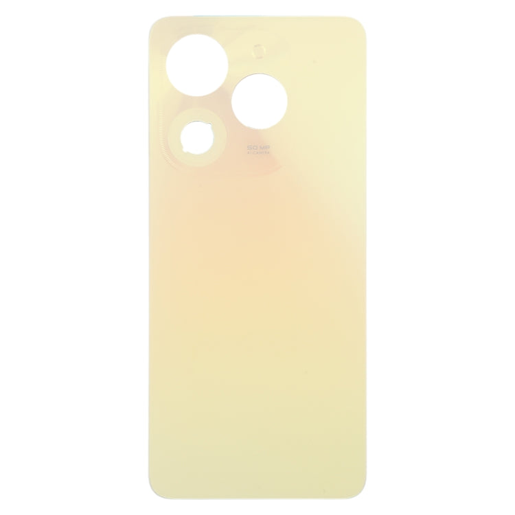 For Tecno Spark 20C Original Battery Back Cover(Gold) - Back Cover by buy2fix | Online Shopping UK | buy2fix
