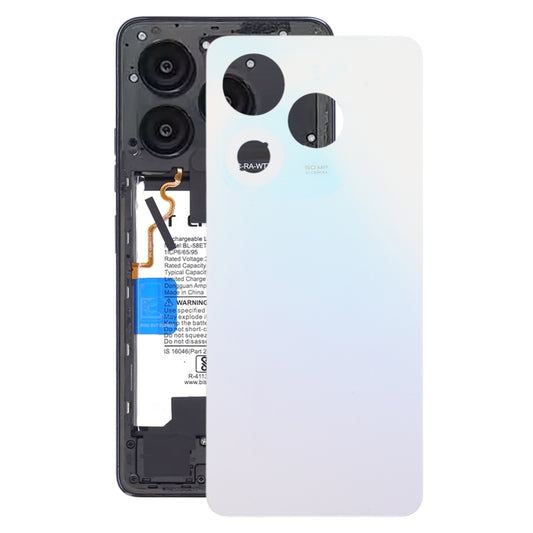 For Tecno Spark 20C Original Battery Back Cover(White) - Back Cover by buy2fix | Online Shopping UK | buy2fix