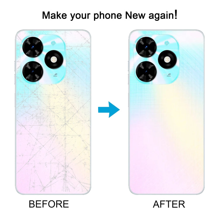 For Tecno Spark 20C Original Battery Back Cover(White) - Back Cover by buy2fix | Online Shopping UK | buy2fix