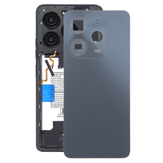 For Tecno Spark Go 2024 Original Battery Back Cover(Black) - Back Cover by buy2fix | Online Shopping UK | buy2fix