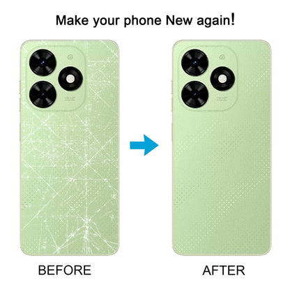 For Tecno Spark Go 2024 Original Battery Back Cover(Gold) - Back Cover by buy2fix | Online Shopping UK | buy2fix