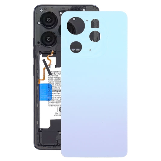 For Tecno Spark 20 Pro Original Battery Back Cover (Blue) - Back Cover by buy2fix | Online Shopping UK | buy2fix