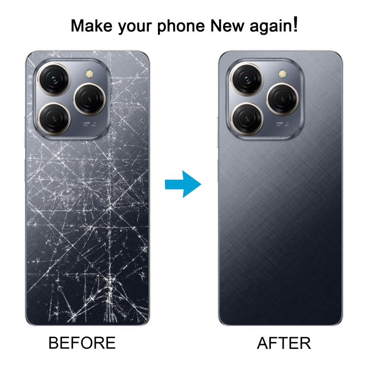 For Tecno Spark 20 Pro Original Battery Back Cover (Blue) - Back Cover by buy2fix | Online Shopping UK | buy2fix