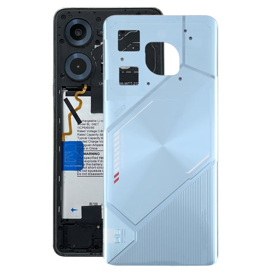 For Tecno Pova 6 Neo 4G Original Battery Back Cover(Silver) - Back Cover by buy2fix | Online Shopping UK | buy2fix