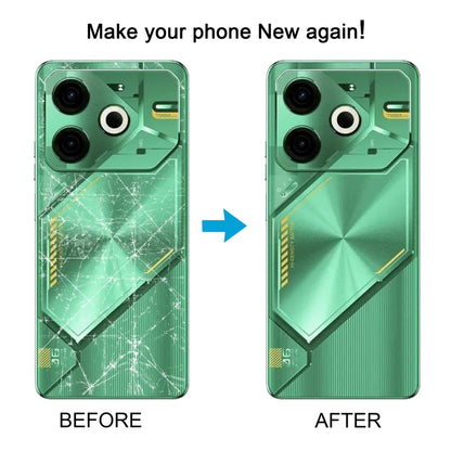 For Tecno Pova 6 Neo 4G Original Battery Back Cover(Green) - Back Cover by buy2fix | Online Shopping UK | buy2fix
