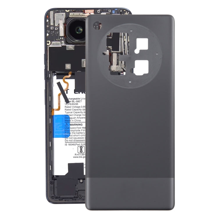 For Infinix Zero 40 4G X6860 Original Battery Back Cover(Black) - Back Cover by buy2fix | Online Shopping UK | buy2fix